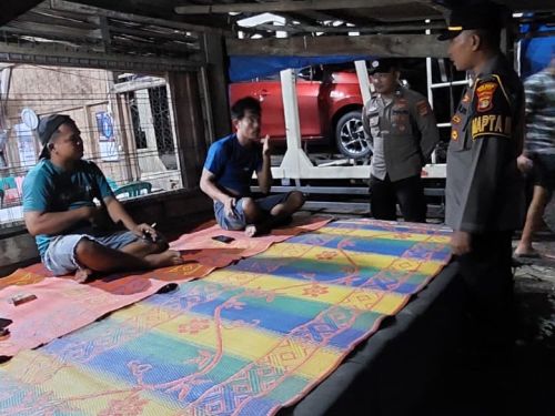 PAMAPTA III POLRES MESUJI LAKSANAKAN PATROLI DIALOGIS DAN PATROLI MALAM DI WILAYAH SIMPANG PEMATANG